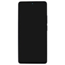 Дисплей Xiaomi Redmi Note 13 Pro, з сенсором, з рамкою, OLED, Фіолетовий