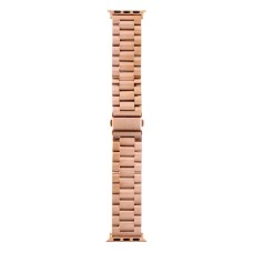 Ремінець Apple Watch 42, Watch 44, Stainless Steel, Retro Gold, Золотий
