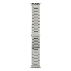 Ремінець Apple Watch 42, Watch 44, Stainless Steel, Срібний