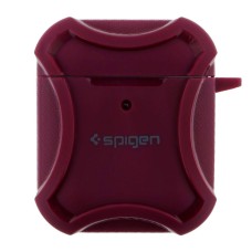 Чехол Apple AirPods, AirPods 2, Spigen DuraPro Flex, Бордовый
