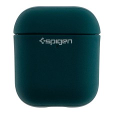 Чехол Apple AirPods, AirPods 2, Spigen Leather Armor, Dark Green, Зеленый