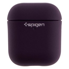 Чехол Apple AirPods, AirPods 2, Spigen Leather Armor, Фиолетовый