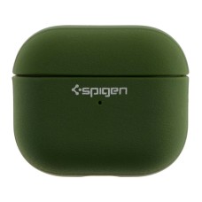 Чехол Apple AirPods 3, Spigen Leather Armor, Pitch Green, Зеленый
