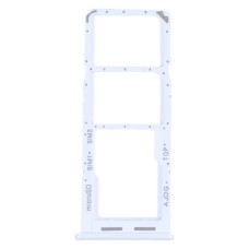 Слот SIM-карти (лоток) Samsung A047 Galaxy A04S, з роз'ємом карти пам'яті, Білий