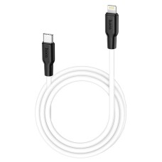 USB кабель Hoco X21 Plus Apple iPhone SE 2022, iPhone 14 Pro Max, iPhone 14 Plus, iPhone 14 Pro, iPhone 14, iPhone 13 Pro, iPhone 13 Mini, iPhone 13, iPhone 13 Pro Max, iPhone 12 Mini, iPhone 12 Pro Max, iPhone 12 Pro, Lightning, 1.0 м., Білий