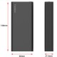 Павербанк (Power Bank) Earldom ET-PD22, 20000 mAh, Черный