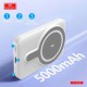 Павербанк (Power Bank) Earldom ET-PD40, 5000 mAh, Белый