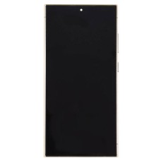Дисплей Samsung S928 Galaxy S24 Ultra, (Original), з сенсором, з рамкою, Жовтий
