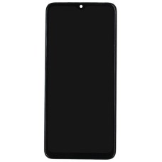 Дисплей Tecno Spark 10, Spark 10c, (PRC), з сенсором, з рамкою, Чорний