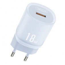 Сетевое зарядное устройство XO L157, синий