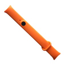 Ремінець Xiaomi Mi Band 8, Mi Band 9, Silicone, Dark Orange, Помаранчевий