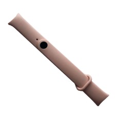 Ремінець Xiaomi Mi Band 8, Mi Band 9, Silicone, Dark Pink Sand, Рожевий