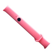 Ремінець Xiaomi Mi Band 8, Mi Band 9, Silicone, New Pink, Рожевий