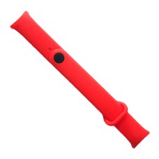 Ремінець Xiaomi Mi Band 8, Mi Band 9, Silicone, Raspberry, Червоний