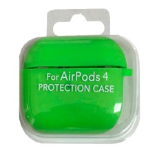 Чохол Apple AirPods 4, Silicone Classic Case, Party Green, Зелений