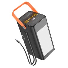 Павербанк (Power Bank) Hoco DB49 Action, 100000 mAh, Черный