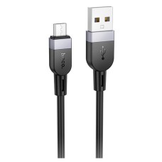 USB кабель Hoco X109, MicroUSB, 1.0 м., Чорний