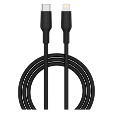 USB кабель SENTEO SL-06 Apple iPhone SE 2022, iPhone 14 Pro Max, iPhone 14 Plus, iPhone 14 Pro, iPhone 14, iPhone 13 Pro, iPhone 13 Mini, iPhone 13, iPhone 13 Pro Max, iPhone 12 Mini, iPhone 12 Pro Max, iPhone 12 Pro, Lightning, 1.0 м., Чорний