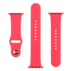 Ремінець Apple Watch 42, Watch 44, Silicone WatchBand, Wine Red, Червоний