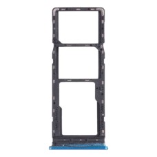 Слот SIM-карти (лоток) Infinix Hot 10 Play, з роз'ємом карти пам'яті, Синій