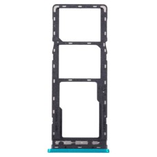 Слот SIM-карти (лоток) Infinix Hot 10T, Hot 10s, з роз'ємом карти пам'яті, Зелений