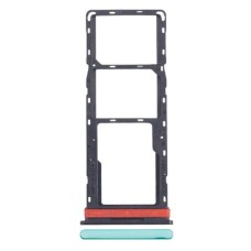 Слот SIM-карти (лоток) Infinix Hot 40i, з роз'ємом карти пам'яті, Зелений