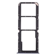 Слот SIM-карти (лоток) OPPO A74 5G, з роз'ємом карти пам'яті, Срібний