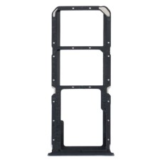 Слот SIM-карти (лоток) OPPO A94, Reno 5 Lite, з роз'ємом карти пам'яті, Чорний