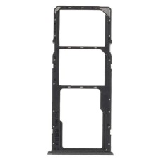 Слот SIM-карти (лоток) OPPO Realme C53, з роз'ємом карти пам'яті, Чорний