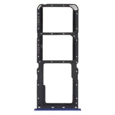 Слот SIM-карти (лоток) OPPO Realme XT, з роз'ємом карти пам'яті, Синій