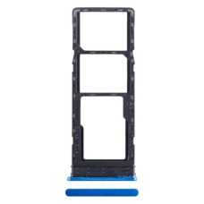 Слот SIM-карти (лоток) Tecno Pova Neo 3, з роз'ємом карти пам'яті, Синій