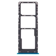 Слот SIM-карти (лоток) Tecno Spark Go 2022, з роз'ємом карти пам'яті, Блакитний