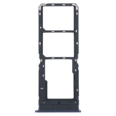 Слот SIM-карти (лоток) Vivo Y19, з роз'ємом карти пам'яті, Чорний