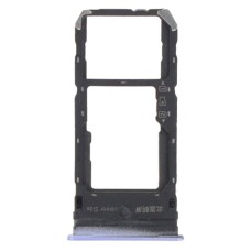 Слот SIM-карти (лоток) Vivo Y52 5G, з роз'ємом карти пам'яті, Синій