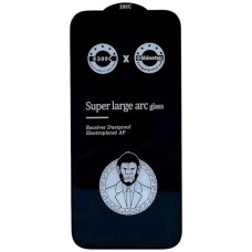 Захисне скло Apple iPhone 13 Pro Max, iPhone 14 Plus, 300C Super Large ARC, 2.5D, Чорний