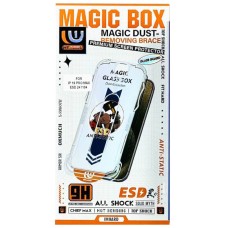 Захисне скло Apple iPhone 15, Magic Box, Звичайне, Чорний
