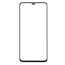 Корпусне скло дисплея Samsung G925 Galaxy S6 Edge, G925F Galaxy S6 Edge, Чорний