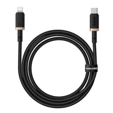 USB кабель Baseus P10377800U01-00 Dura Apple iPhone SE 2022, iPhone 14 Pro Max, iPhone 14 Plus, iPhone 14 Pro, iPhone 14, iPhone 13 Pro, iPhone 13 Mini, iPhone 13, iPhone 13 Pro Max, iPhone 12 Mini, iPhone 12 Pro Max, Lightning, 1.0 м., Черный