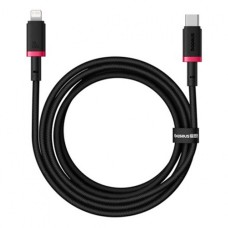 USB кабель Baseus P10377800U01-01 Dura Apple iPhone SE 2022, iPhone 14 Pro Max, iPhone 14 Plus, iPhone 14 Pro, iPhone 14, iPhone 13 Pro, iPhone 13 Mini, iPhone 13, iPhone 13 Pro Max, iPhone 12 Mini, iPhone 12 Pro Max, Lightning, 1.0 м., Черный
