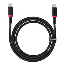 USB кабель Baseus P10377803U01-01 Dura, Type-C, 1.0 м., Чорний