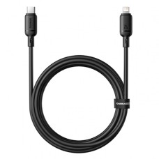 USB кабель Baseus P10377700113-01 Silky Apple iPhone SE 2022, iPhone 14 Pro Max, iPhone 14 Plus, iPhone 14 Pro, iPhone 14, iPhone 13 Pro, iPhone 13 Mini, iPhone 13, iPhone 13 Pro Max, iPhone 12 Mini, iPhone 12 Pro Max, Lightning, 2.0 м., Черный