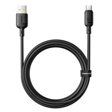 USB кабель Baseus P10377703113-01 Silky, Type-C, 2.0 м., Черный
