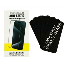 Захисне скло Samsung A135 Galaxy A13, A235 Galaxy A23, M236 Galaxy M23, M336 Galaxy M33, Ipaky Antistatic, Чорний