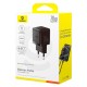 Сетевое зарядное устройство Baseus P10111602113-00 Palm, Черный