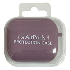 Чохол Apple AirPods 4, Silicone Classic Case, Blueberry, Фіолетовий