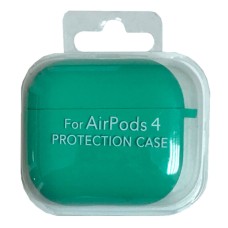 Чохол Apple AirPods 4, Silicone Classic Case, М'ятний