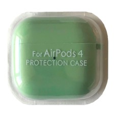 Чехол Apple AirPods 4, Silicone Classic Case, Pistachio, Зеленый
