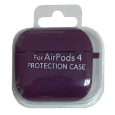 Чохол Apple AirPods 4, Silicone Classic Case, Фіолетовий
