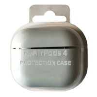Чохол Apple AirPods 4, Silicone Classic Case, Білий