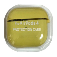 Чохол Apple AirPods 4, Silicone Classic Case, Жовтий